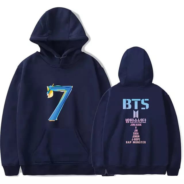 HOODIE BANGTAN BOY'S SEVEN HOODIE TEBAL / HOODIE UNISEX