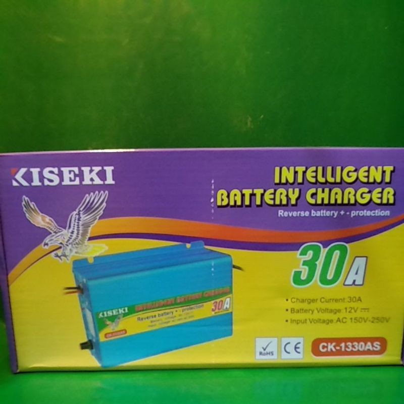 CHARGE AKI CAS AKI AUTOMATIS KISEKI 20A &amp; 30A