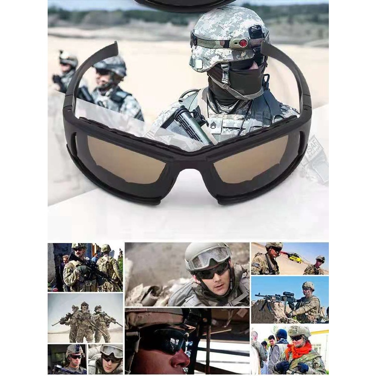 Kacamata Daisy Polarized 4 Lensa / Kacamata Sport Outdoor