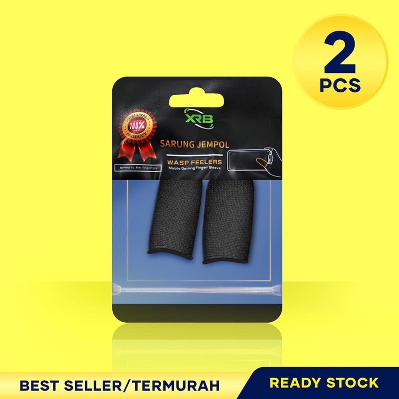 Sarung jempol game gaming XRB original Sarung Jempol Gaming Packing import List warna Sarung Jari Jempol Anti Basah isi 2 PCS