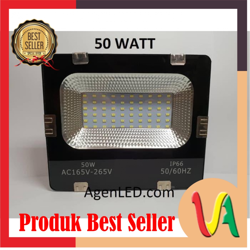 LED / SOROT 50W / Flood light / Lampu penerangan tembak 50 w watt / outdoor / Taman / Waterproof