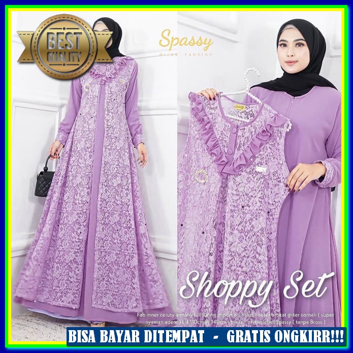 Baju Muslim Wanita Bsju Syari Murah Games Polos Mewah Jumbo Ghamis Cewek Premium Buju Muslimah Bj Wa