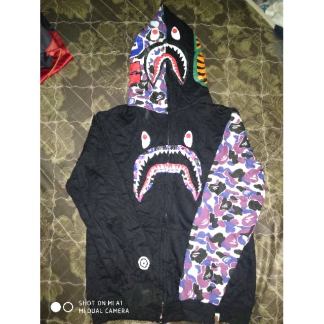 Bape shark hoodie