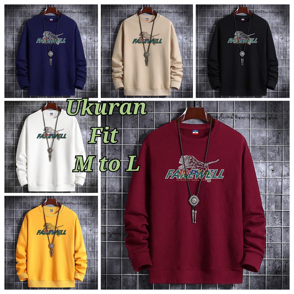 Asgard777 - BAJU FAREWELL / atasan lengan panjang / sweater terbaru / baju pria terlaris / baju panjang cowok