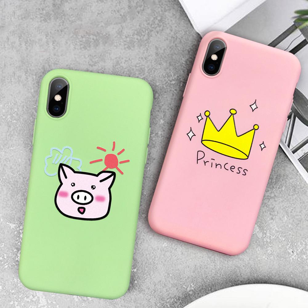 Soft Case Silikon TPU Motif Dinosaurus Lucu untuk iPhone x Max XR 8 7