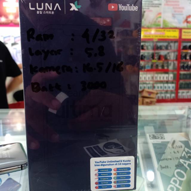 LUNA G58 RAM 4/32. SMARTPHONE TERJANGKAU KUALITAS WOW