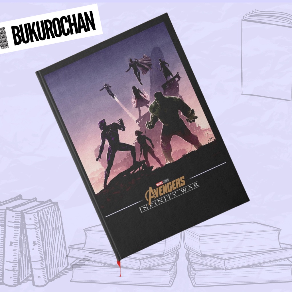 

Notebook Avengers Marvel Studios Infinity War Buku Tulis Hard Cover