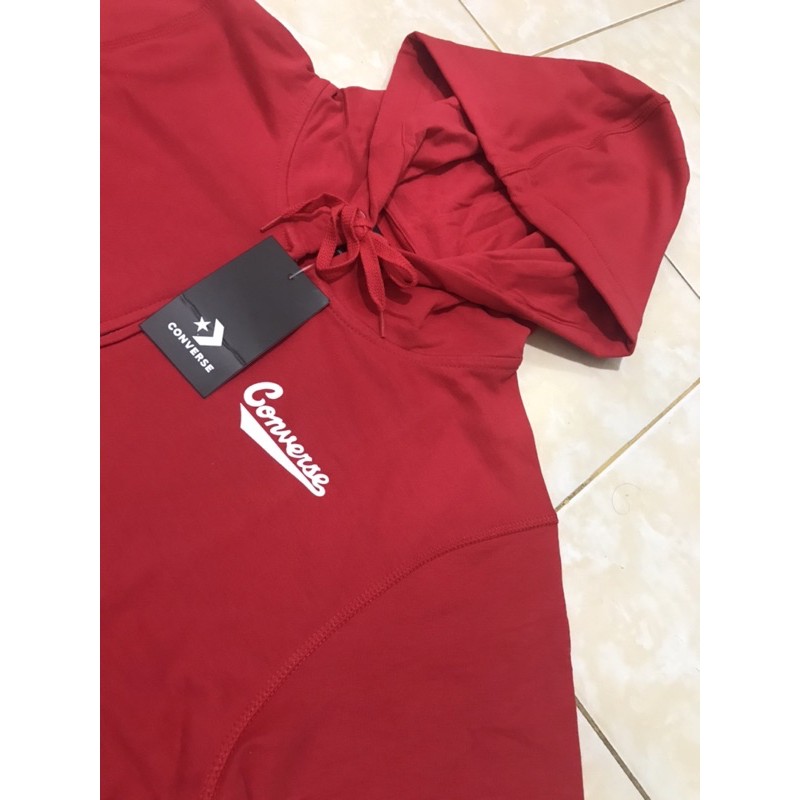 Zip Hoodie Converse Red Original