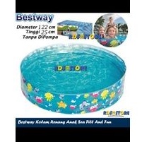 Kolam anak bestway tanpa dipompa