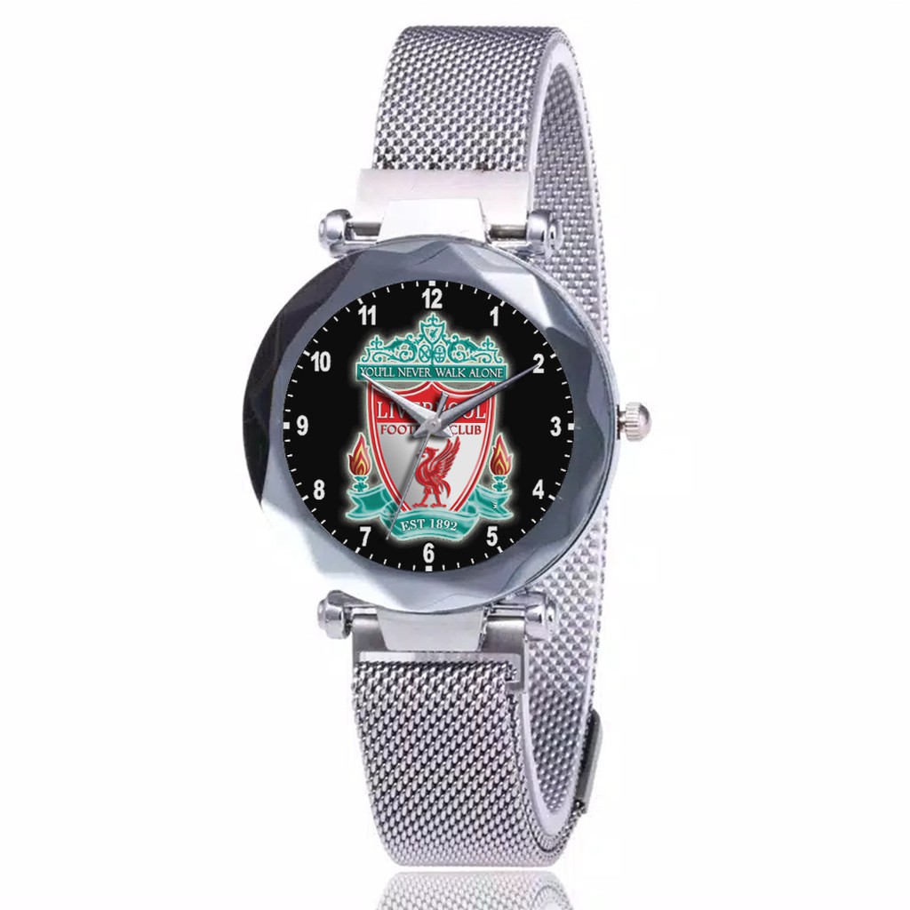 Jam Tangan Wanita Custom - LIVERPOOL 2 Free Box &amp; Batre Cadangan