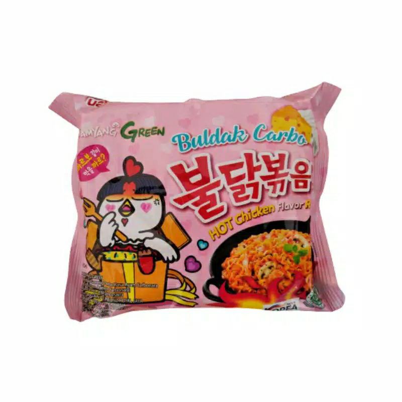 

Samyang Green Hot Chicken Flavor Ramen Buldak Carbo 130g