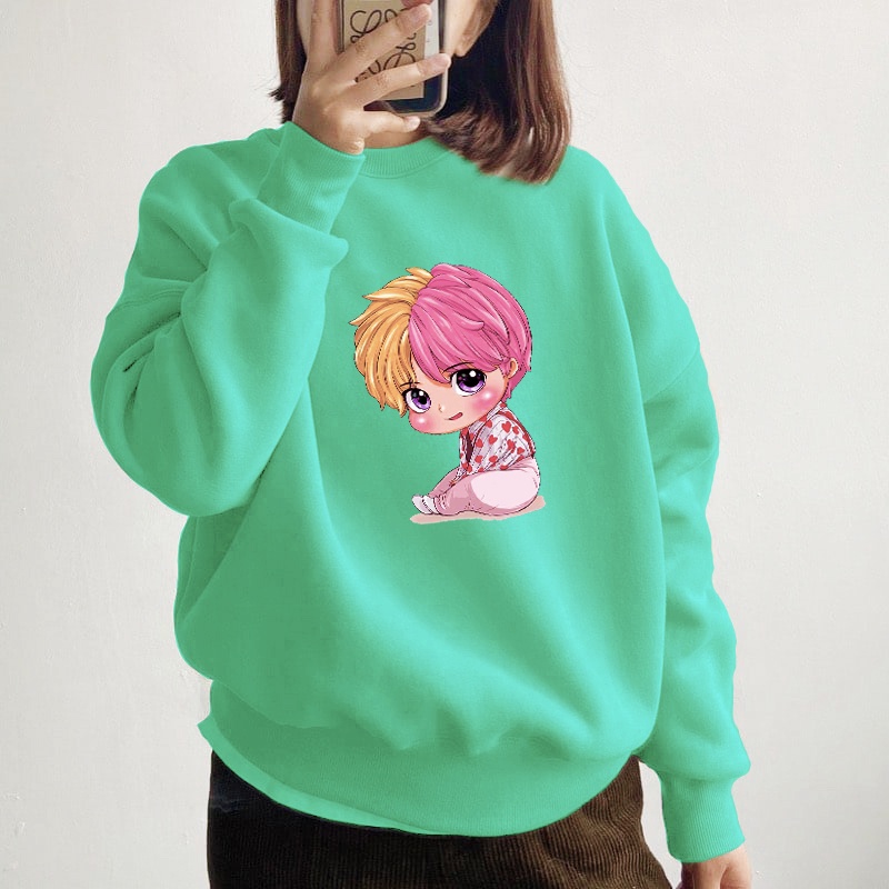 🅳🅵 Jungkook BTS Sweater Unisex | Dhea Fashion