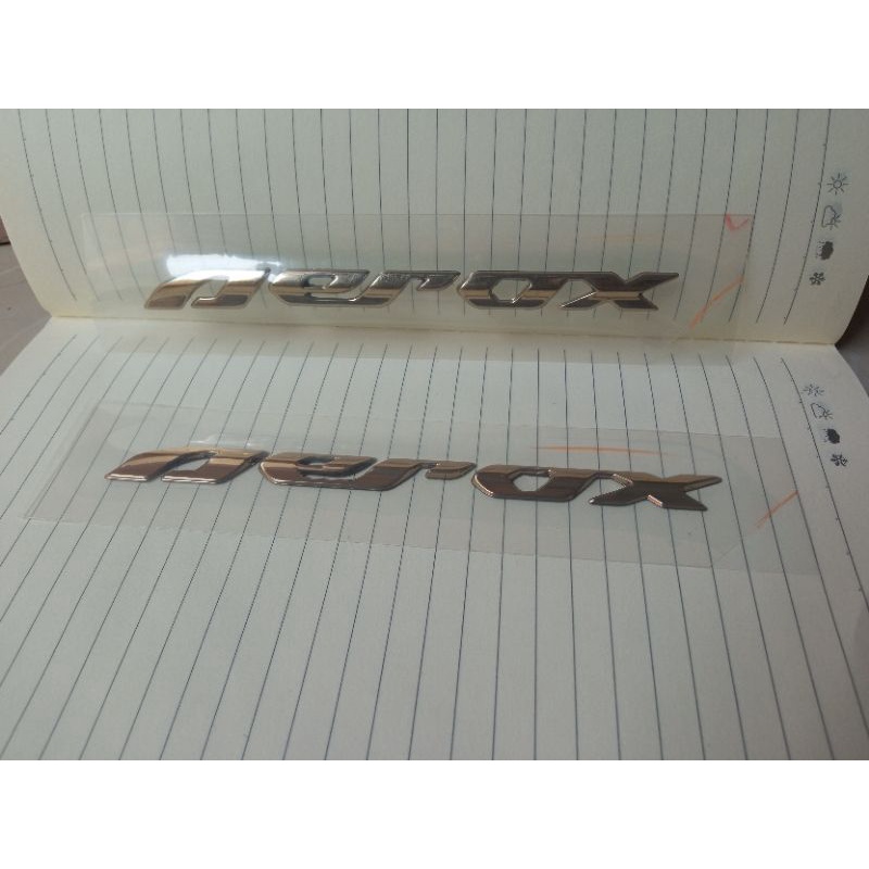 Emblem Stiker Motor Yamaha Aerox New 2021 Warna Gold Original