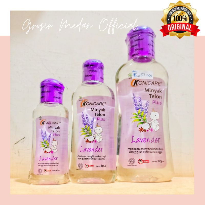 KONICARE MINYAK TELON PLUS - LAVENDER TELON ANTI NYAMUK UNTUK ANAK DAN BAYI