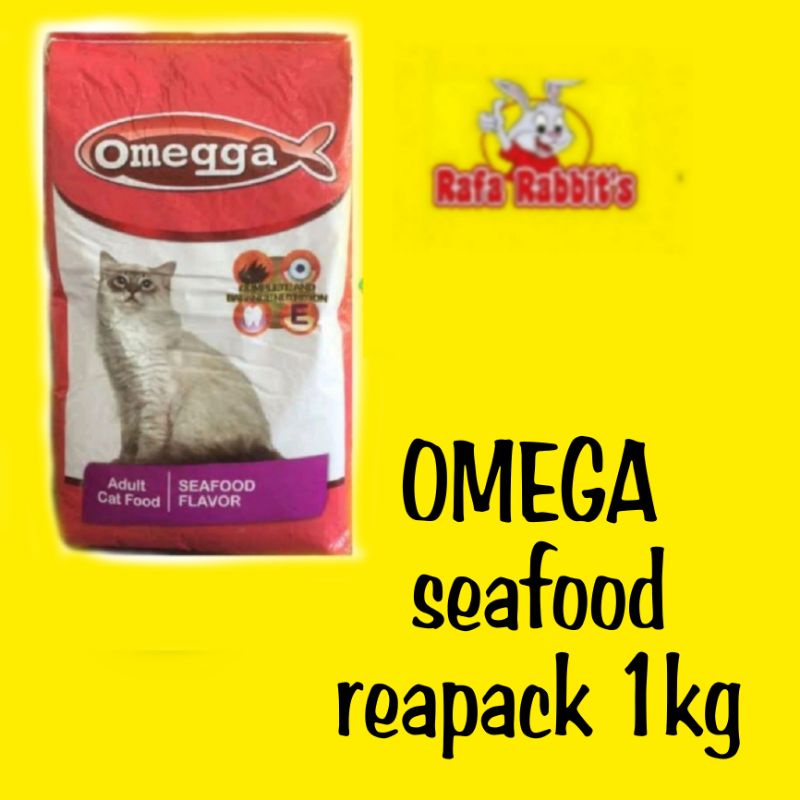 

Omega 1kg SEAFOOD catfood premium