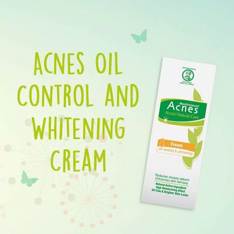 Acnes Oil Control &amp; Whitening Cream 40gr