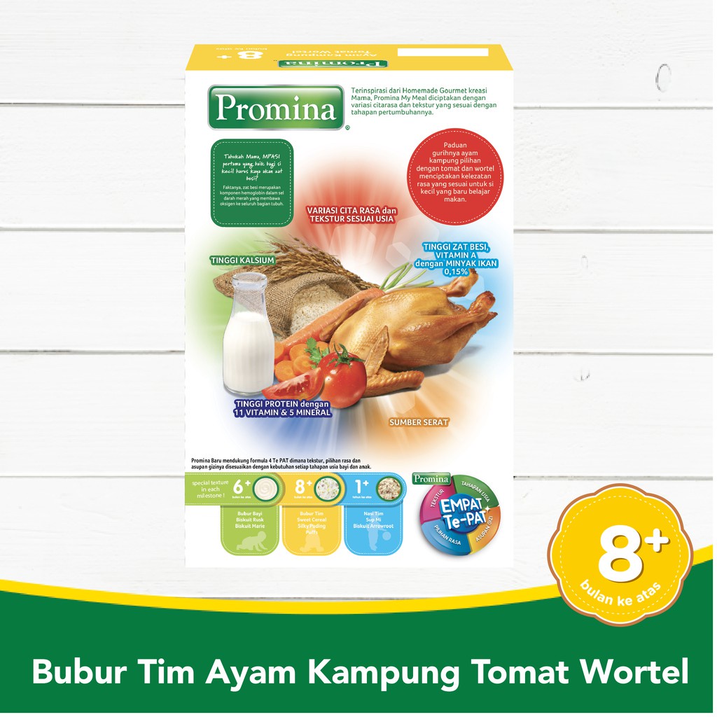 PROMINA PRO BTI AYAM KAMPUNG TOMAT WORTEL BOX 100G