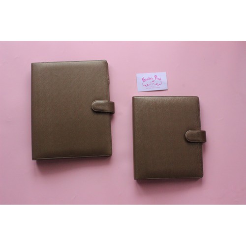 

Binder Prada Metalic Bronze 20ring/A5 & 26ring/B5 by binderpinkshop