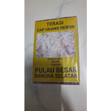 

terasi asli belitung