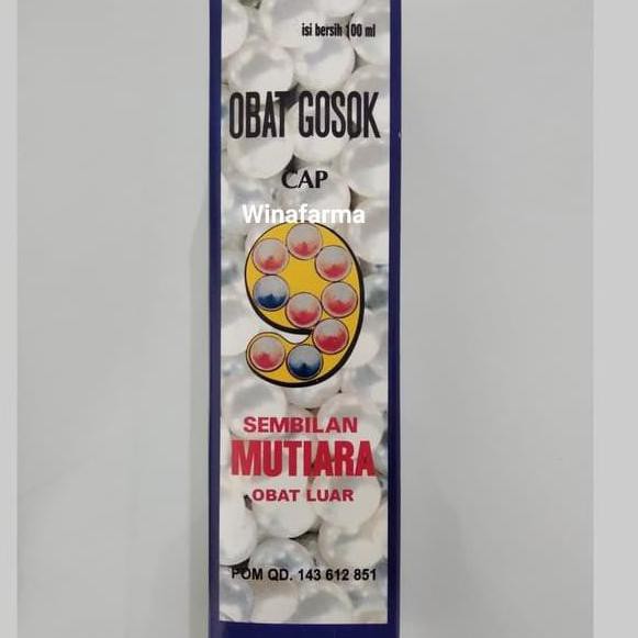 Monggo] Minyak 9 Mutiara 50Ml Minyak Urut/Pijat