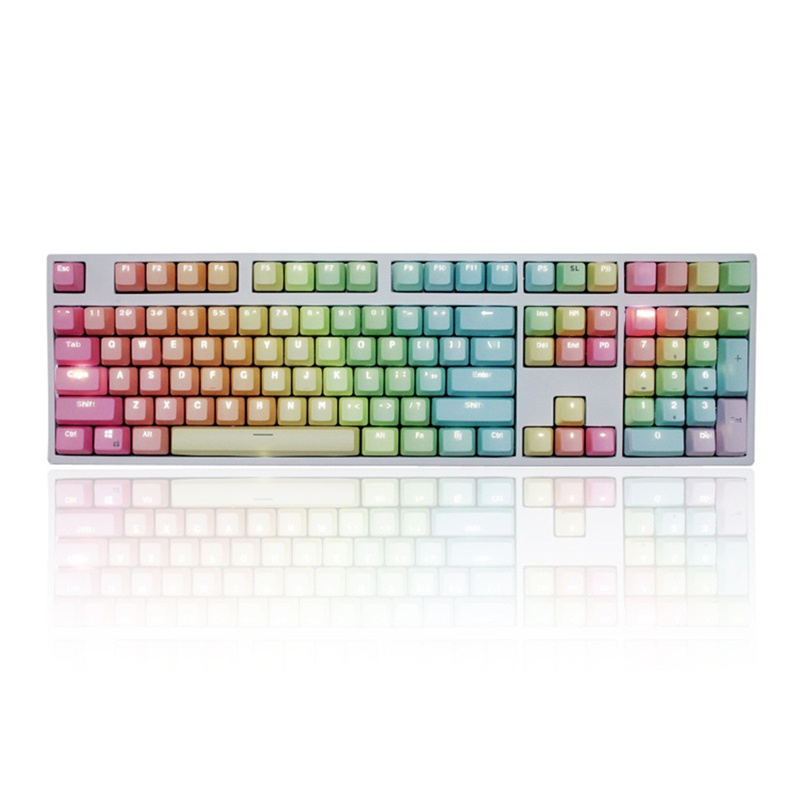 Btsg Kunci Tulisan Transparan Double Shot Backli Untuk Key Cap Untuk Keyboar Mekanik