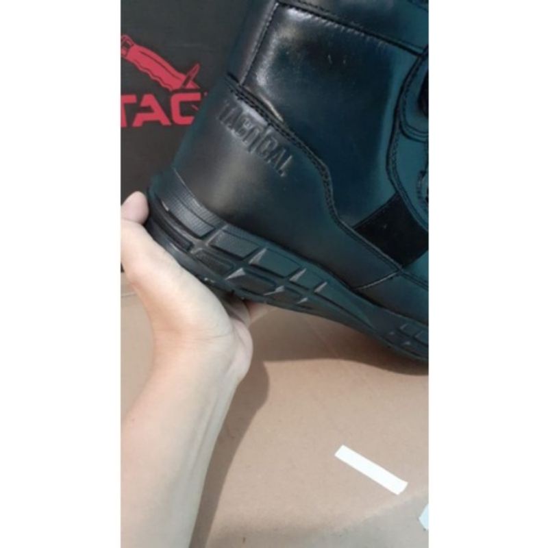 Sepatu PDL TNI Polri Parabellum Merk tactical model MIDTRACK