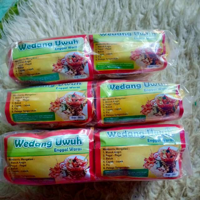 

Paket sampel wedang UWUH