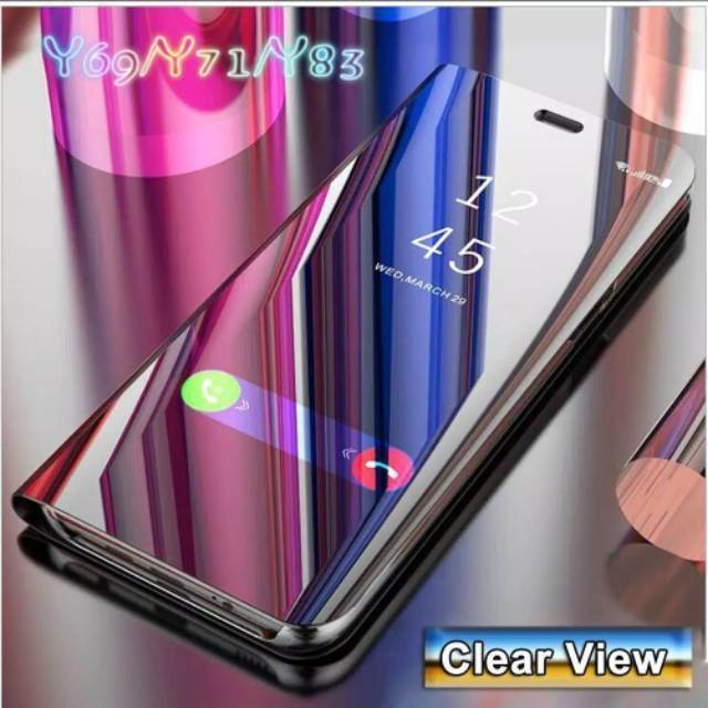 PREMIUN FLIPCASE MIRROR VIVO Y 71. STANDING