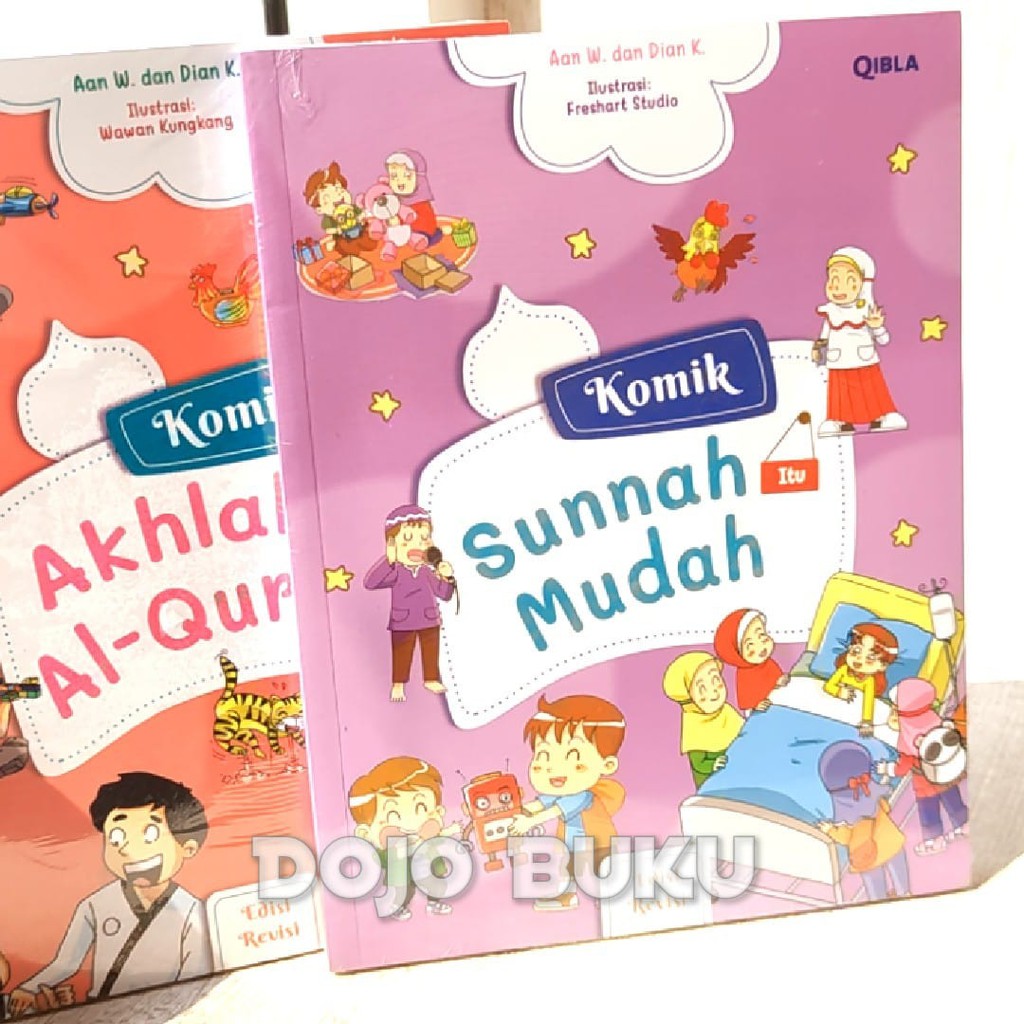 Komik Akhlak Dalam Al-Qur'an dan Komik Sunnah Itu Mudah