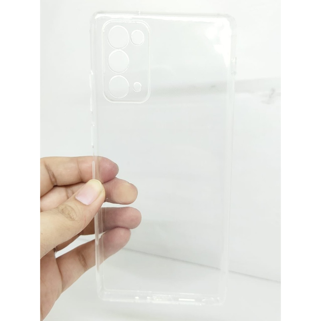 Soft Case Clear HD with Protector Camera Samsung Note 20 6.7 inchi TPU Silicon Transparan