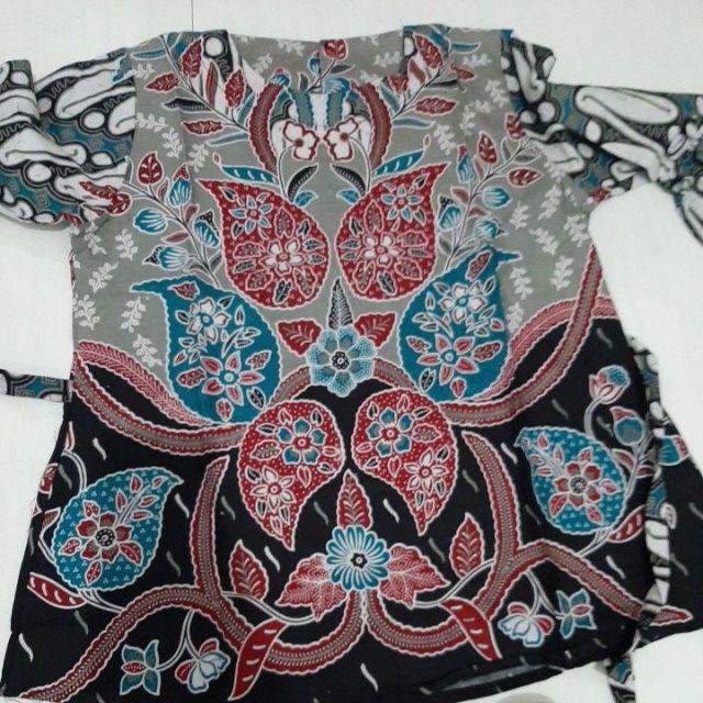Atasan Batik Dolby Dolbi Dobby Doby Tenun Sutra Tulis Halus Katun Atbm Baron ,sarombit Atasan
