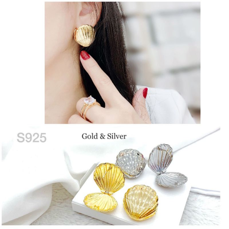 Anting Silver925 Perak Mata Kilau anting silver Anti Karat anti alergi premium Quality S41