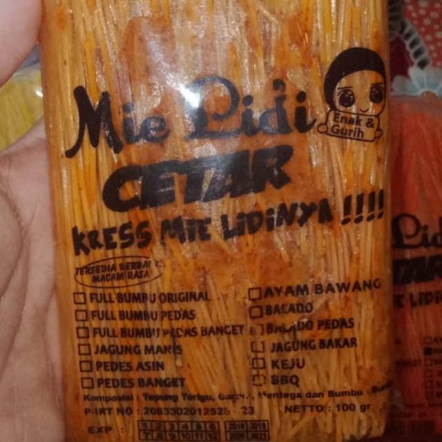 

Mie lidi cetar