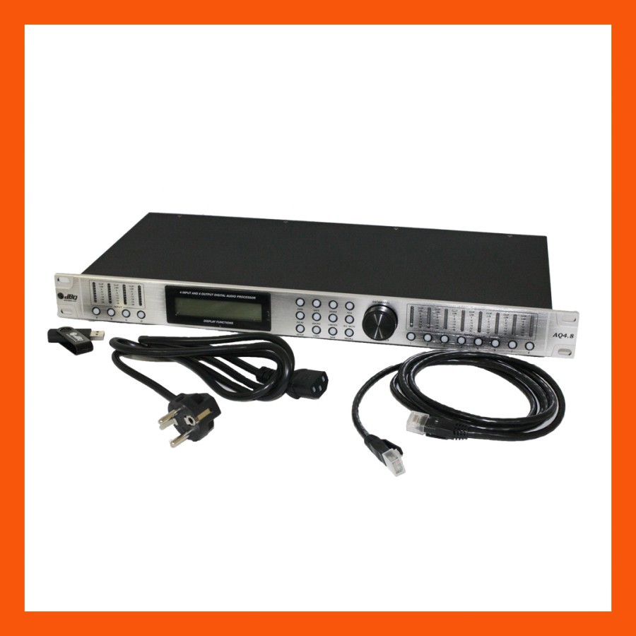Professional DSP Digital Audio Processor DBQ AQ4.8 4 Input 8 Ouput