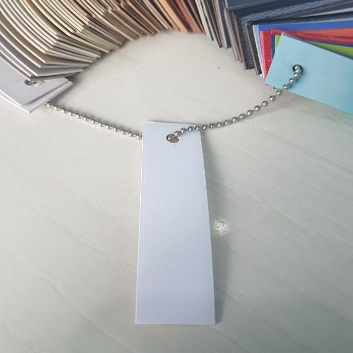 Taco Edging Hpl S-002 PUTIH JERUK / WHITE DOFF Lebar 42mm x Tebal 1mm