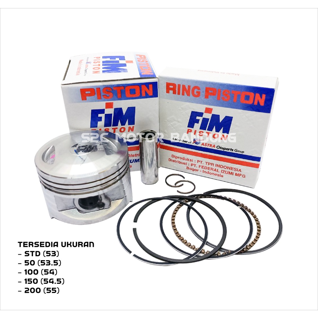 PISTON KIT KAZE FIM68 PIN 13 FIM 68-2
