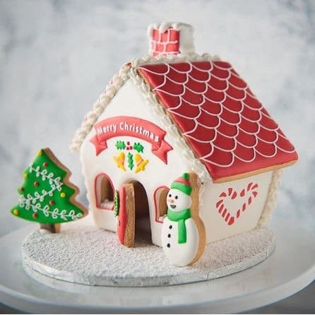 Fondant Cutter - Cetakan Fondant Gingerbread House (8pcs)