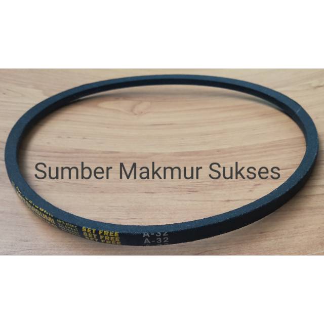 V BELT VANBELT FANBELT MESIN CUCI A32 A 32 A-32 MITSUISUMI GRADE A