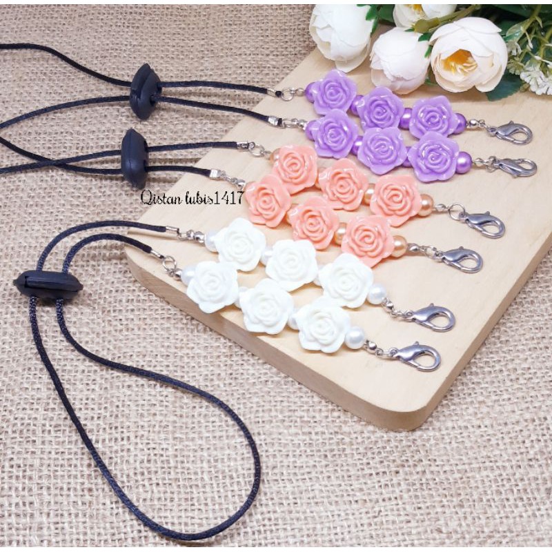 Strap masker 2in1 mawar beli 10 free 2