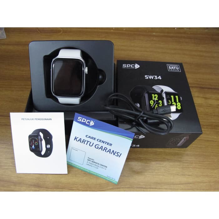 Smartwatch SPC SW34 Waterproof HeartRate Android iOS Garansi Resmi