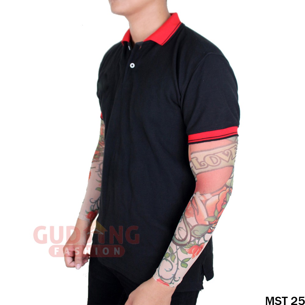 Sarung Tangan Lengan Tato Manset Keren Macho - MST 25