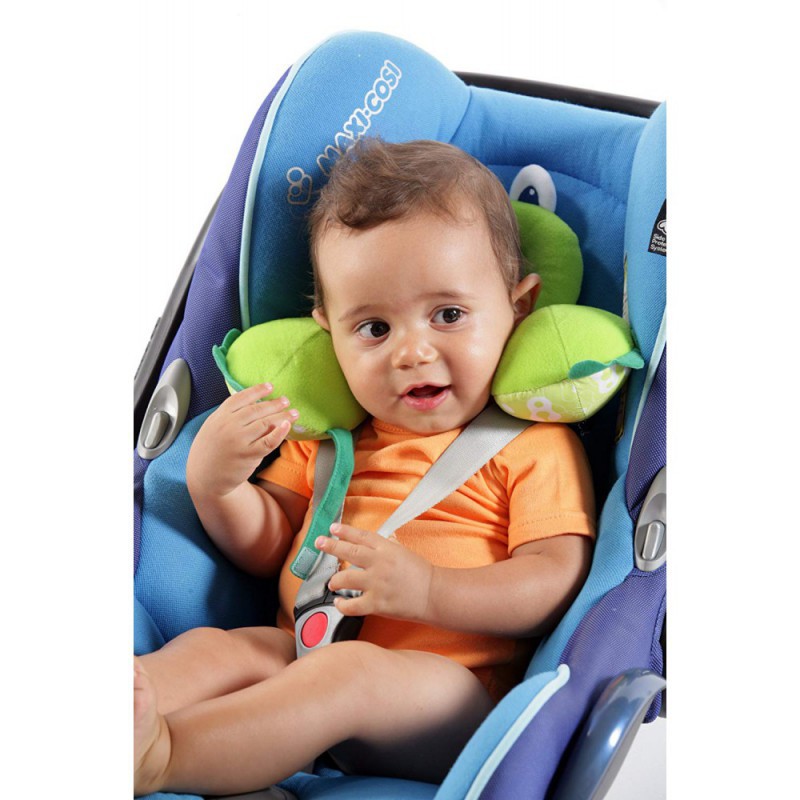 Benbat Infant Head &amp; Neck Support Bantal Stroller Bayi 0-12M - Tersedia Pilihan Motif