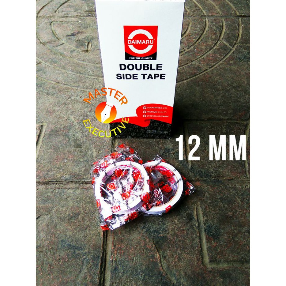 [Roll] Daimaru Double Side Tape 0.5 inch / 12 mm x 12 yard