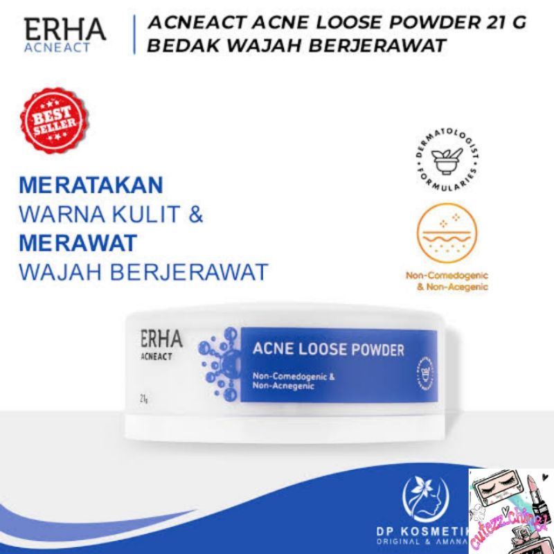 ☃️Cutezz_Ching1☃️Erha Acneact Acne Loose Powder 21g