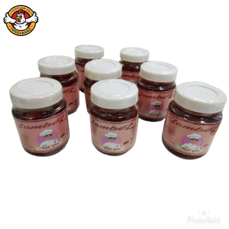 

Sambel merah/ hijau balado