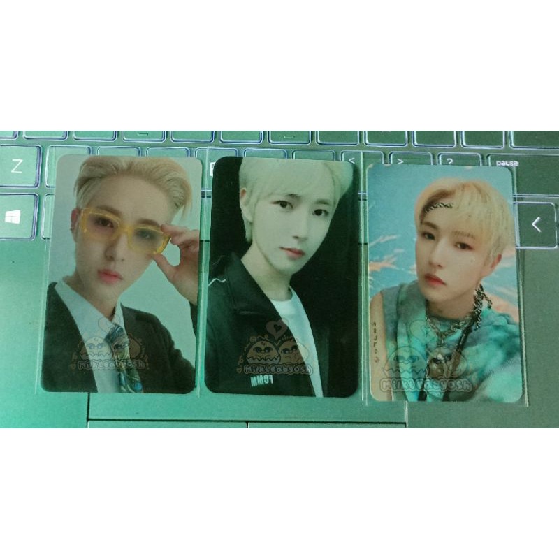 [ NCT RENJUN ] wts in rush Photocard we young, mfal, gojek, kihno hello, fcmm and reality ver good c