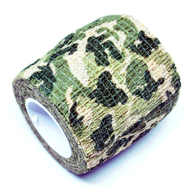 【GOGOMART】Camouflage Retractable Tape Hunting Survival Kit / Lakban Ajaib