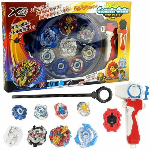 4Pcs Set Launcher Beyblade Burst Bayblade Burst 4D Bahan Metal untuk Hadiah