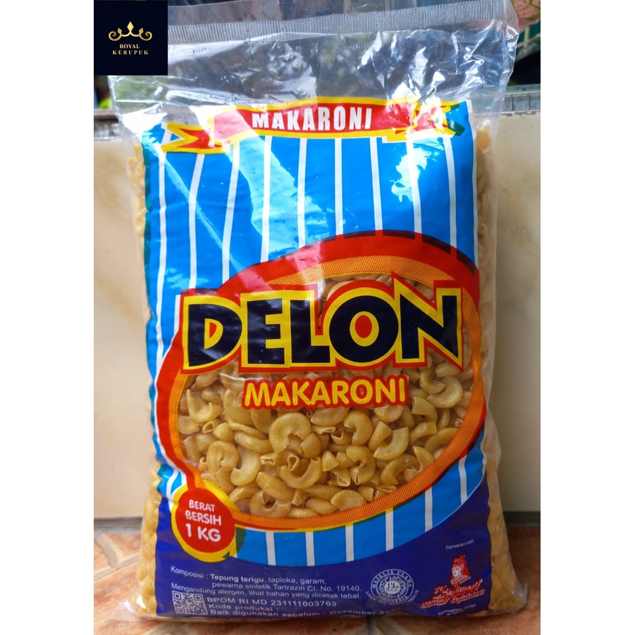 

Makaroni Delon Biru Bantet 1 kg Tidak Mekar