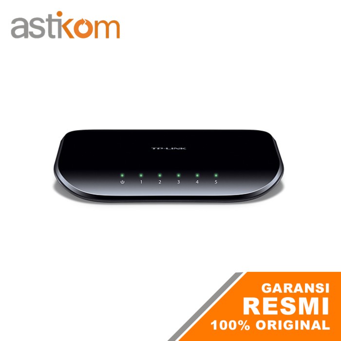 TP-LINK 5-Port Gigabit TL-SG1005D Desktop Switch | Murah | By Astikom